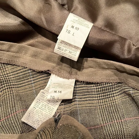 Rinascimento Italy Two Piece Set Consisting Of Skirt And Blazer 10 & 14 - Picture 16 of 16